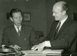 Dr. Suzuki and John Kendall in Japan